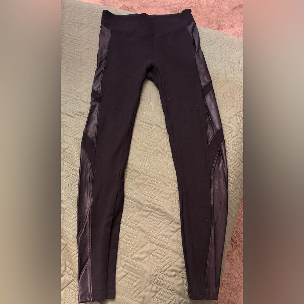 SPANX Black Leggings with Sleek Design